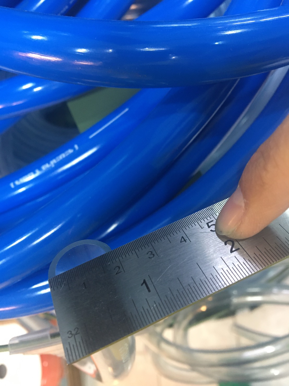 สายยางฟ้า เกรดA (นิ่ม) 5/8" (20ม.)