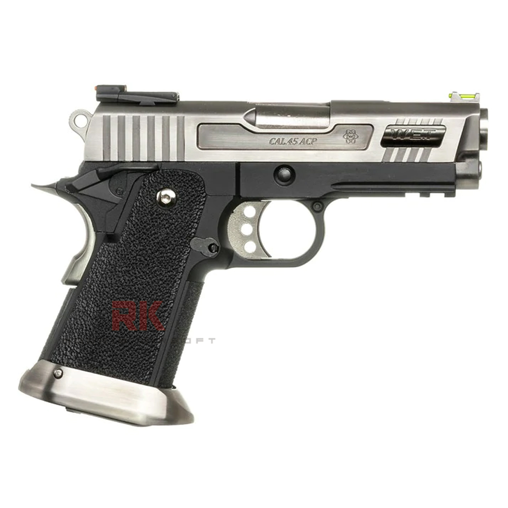WE Hi-CAPA 3.8 Velociraptor GBB (Silver)