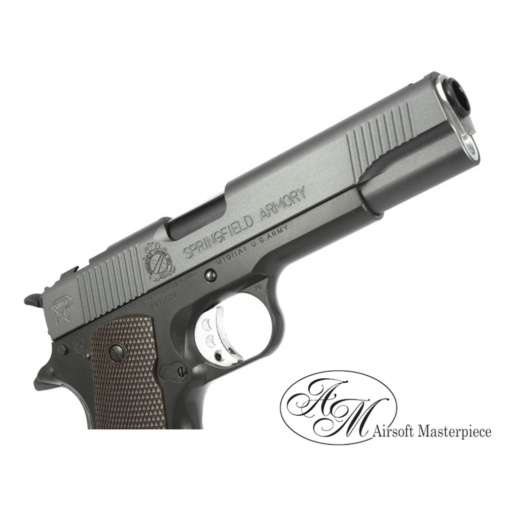 Airsoft Masterpiece Springfield Armory Standard Slide for Hi-CAPA / 1911 (Black)