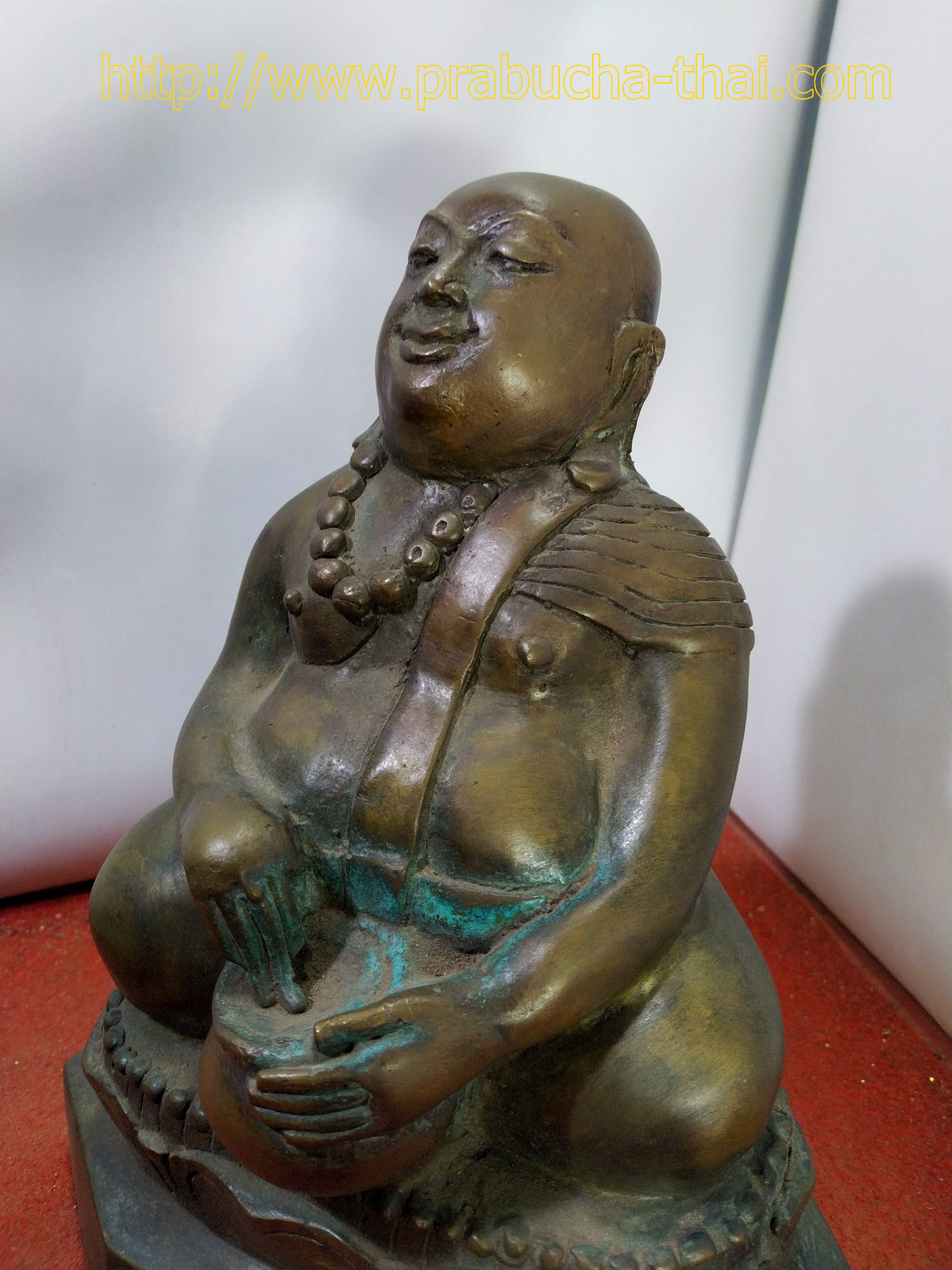 พระสังกัจจายน์ ปางจกบาตร เนื้อโลหะสำริด หน้าตัก 5 นิ้ว