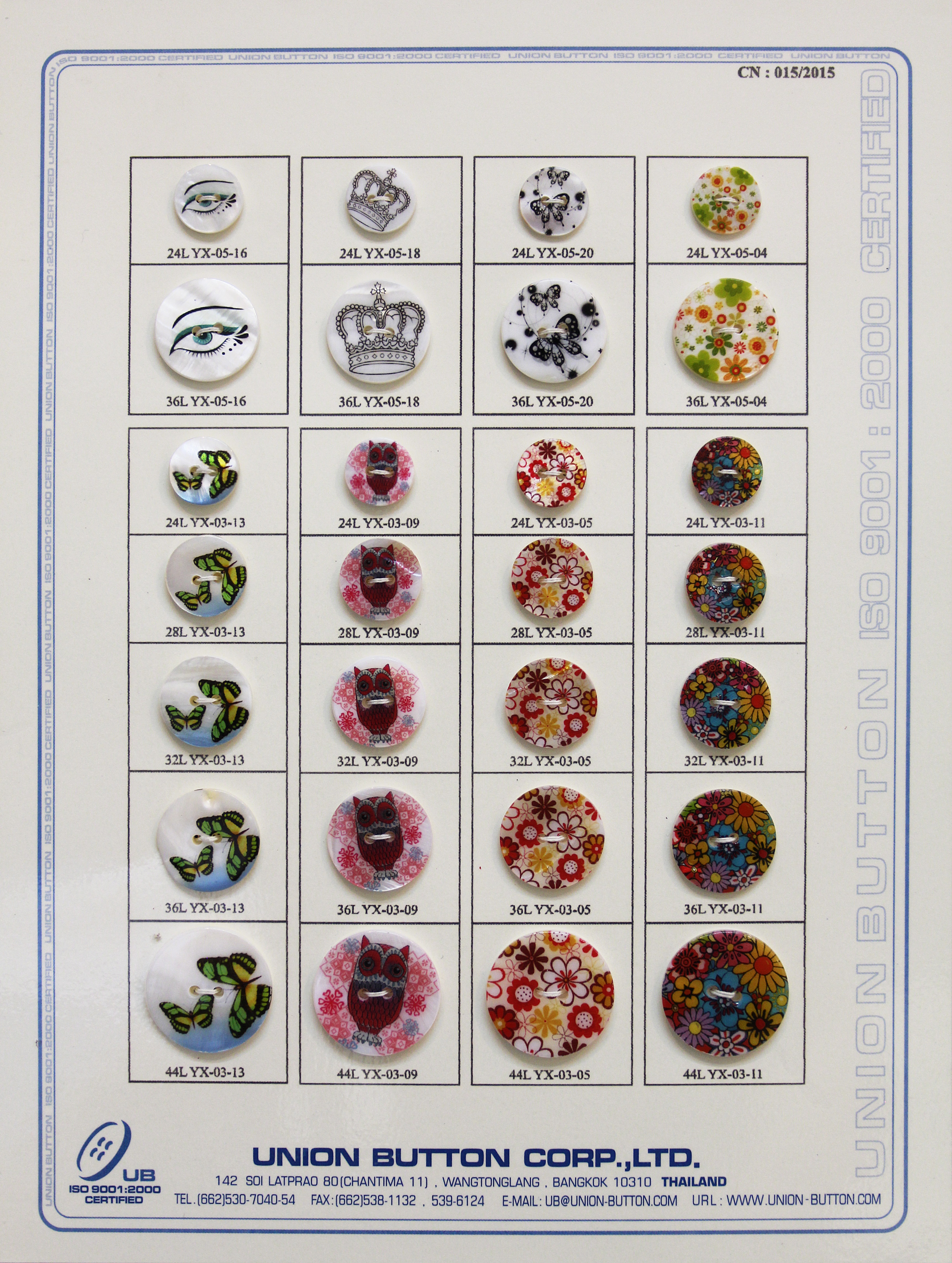 NATURAL BUTTONS