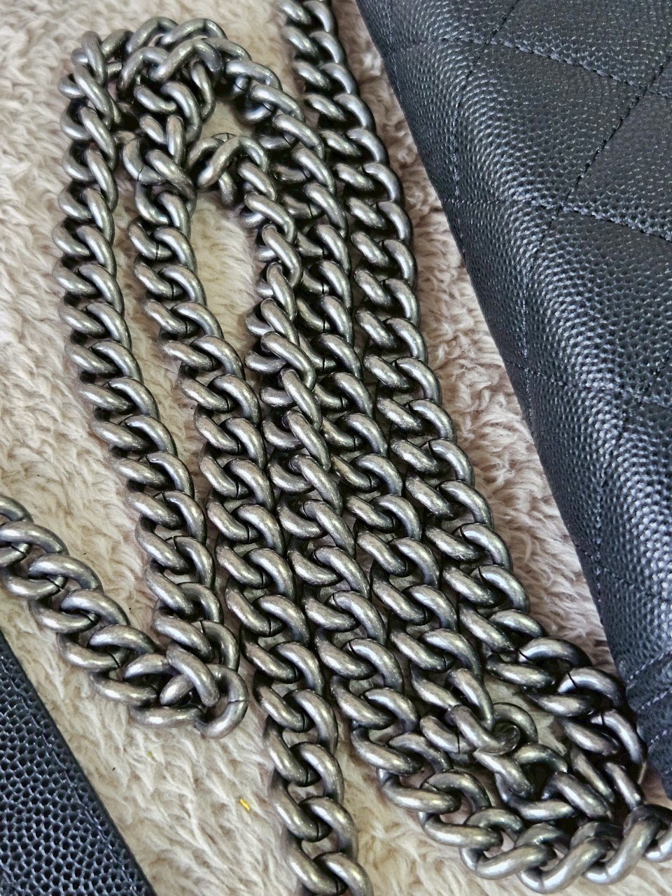 Chanel WOC Boy Cavair