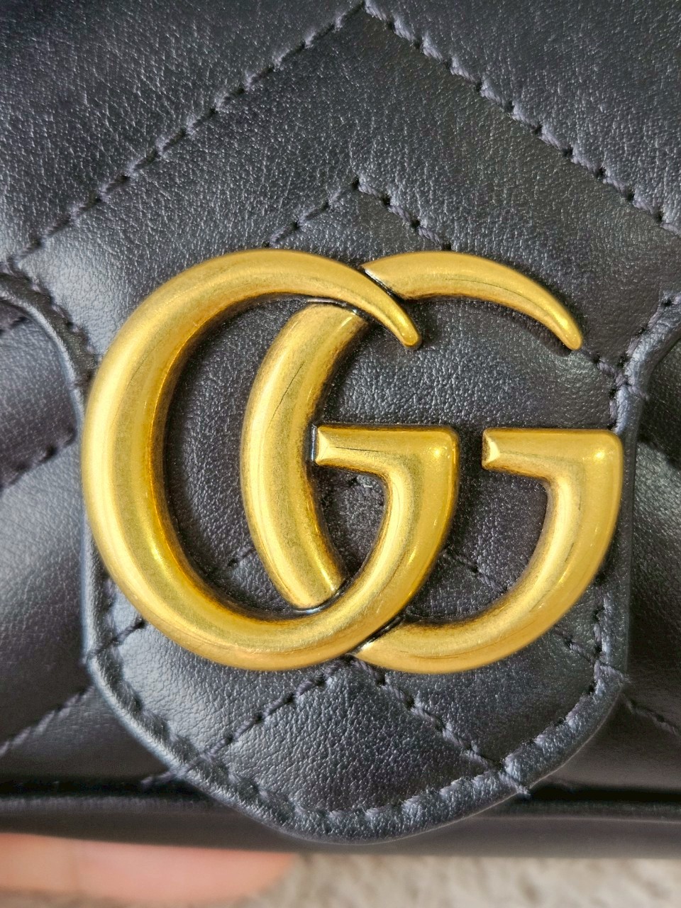 Gucci Marmont Super Mini สีดำ