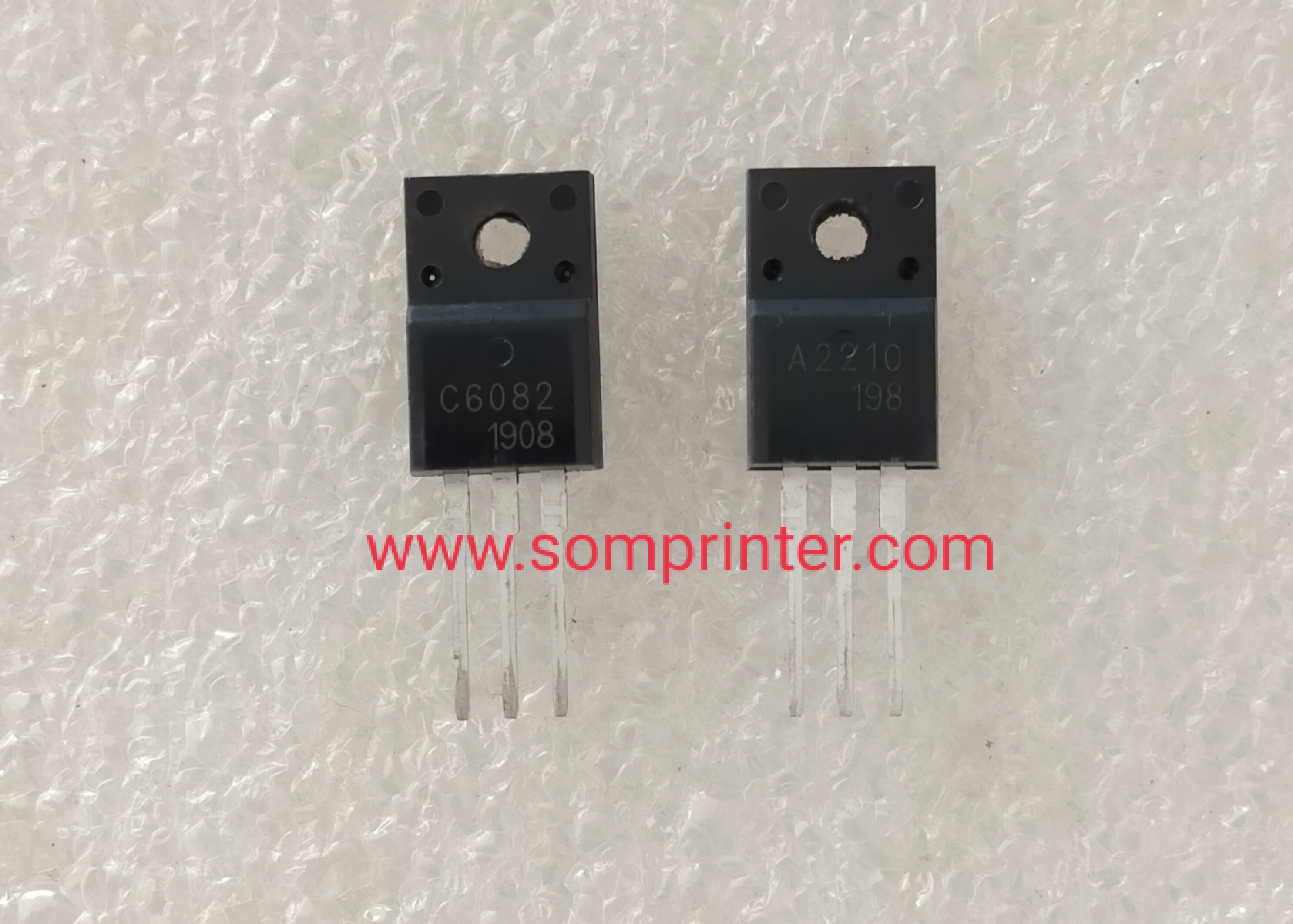 ทรานซิสเตอร์ Epson A2210 + C6082 ขายเป็นคู่ละ