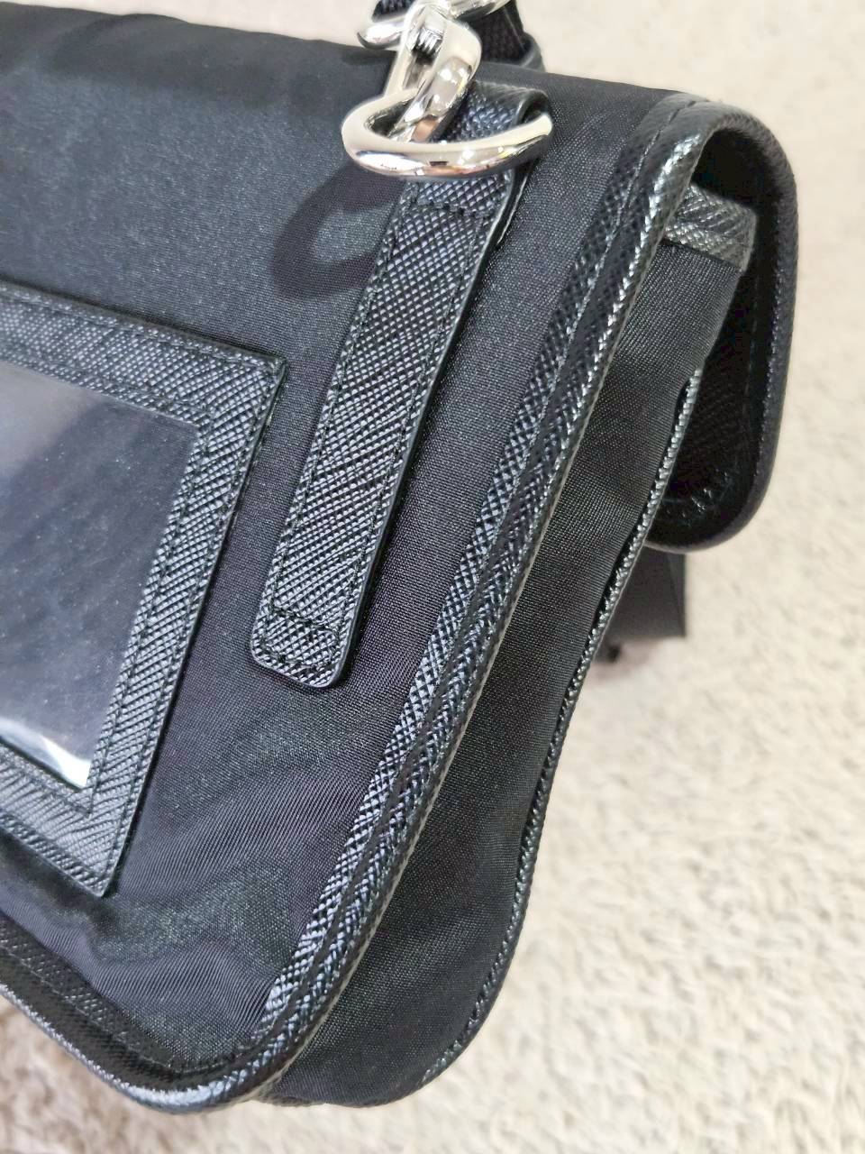 Prada Re-Nylon Smartphone Case Microchip