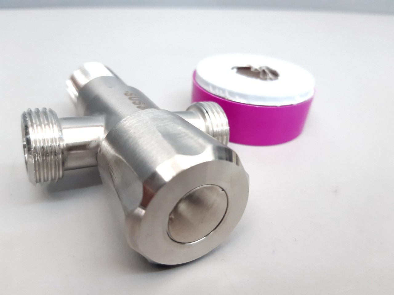 สต๊อปวาล์วลอยอัดแผง 3ทาง หัวหมุน STL