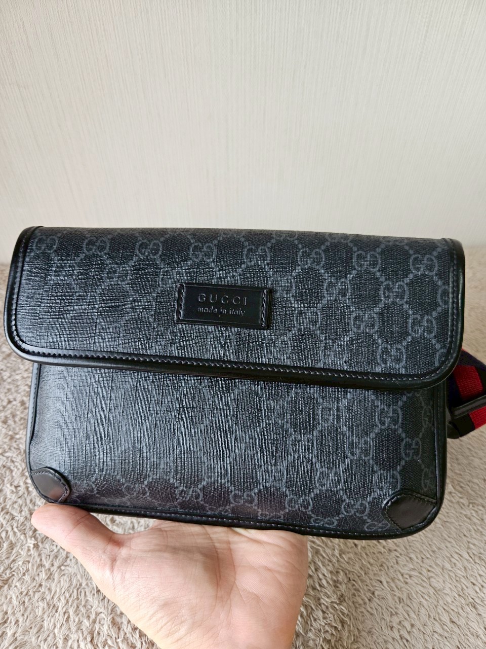 Gucci GG Black Small Belt Bag