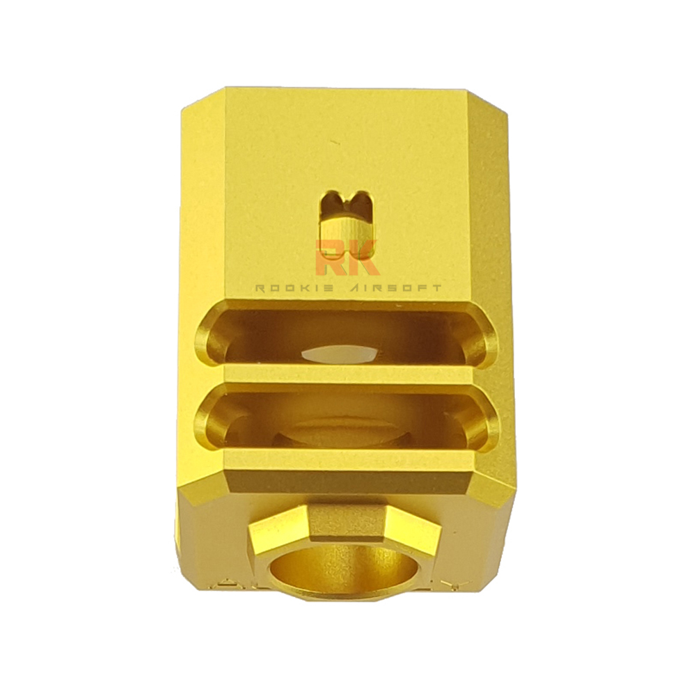RWA Agency Arms 417 Dual Port Compensator (14mm CCW) - Gold
