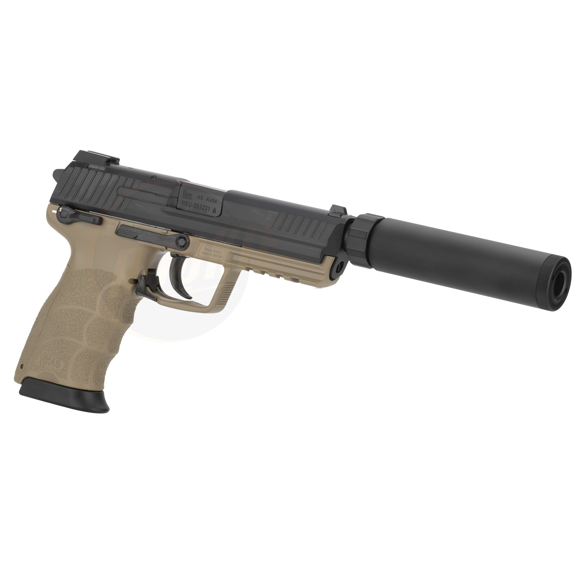 Tokyo Marui HK45 Tactical GBB (Two Tone)