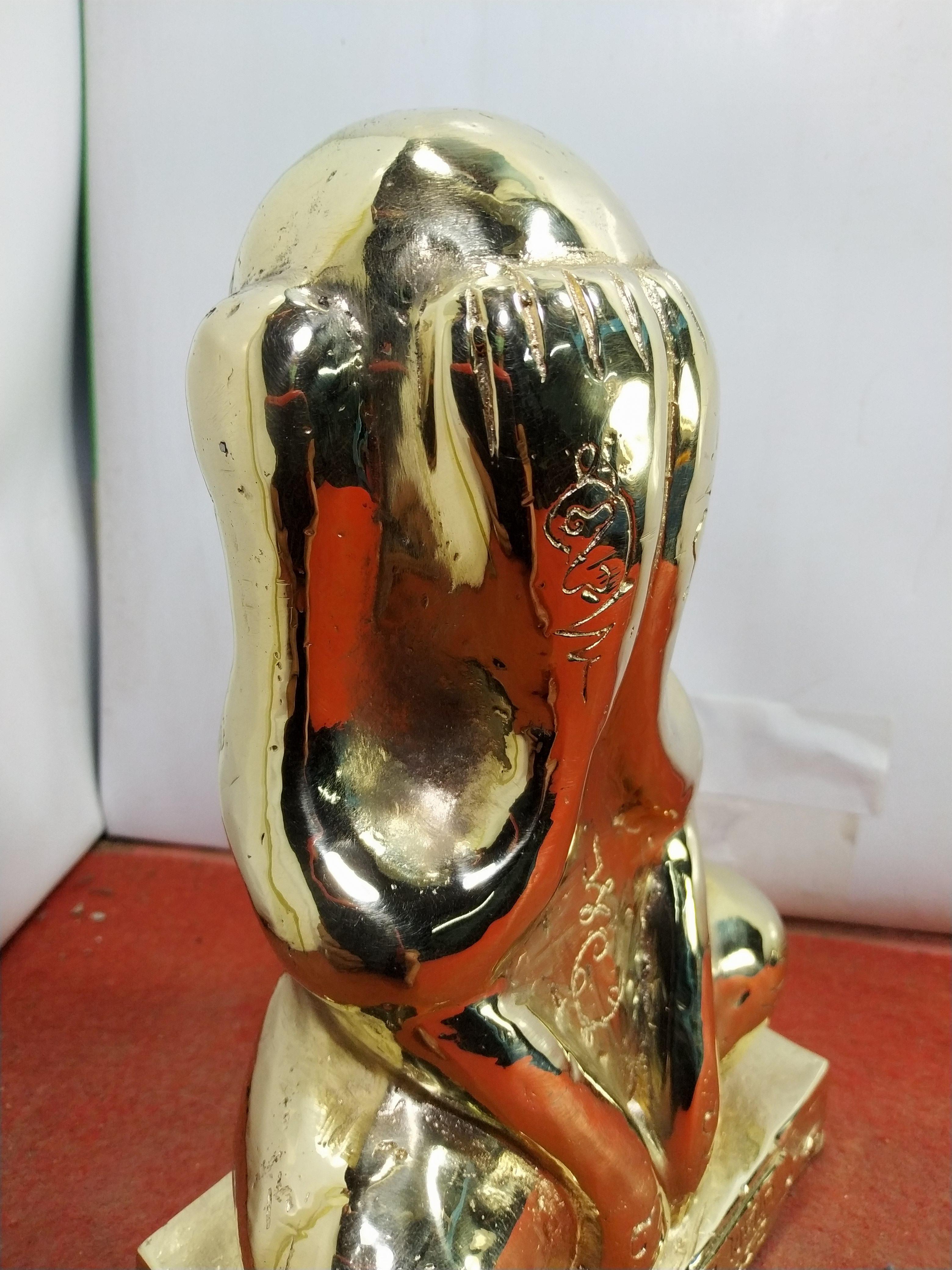 พระปิดตาหลวงปู่นาค วัดห้วยจระเข้ นวโลหะ รุ่นขุมทรัพย์ 115 ปี