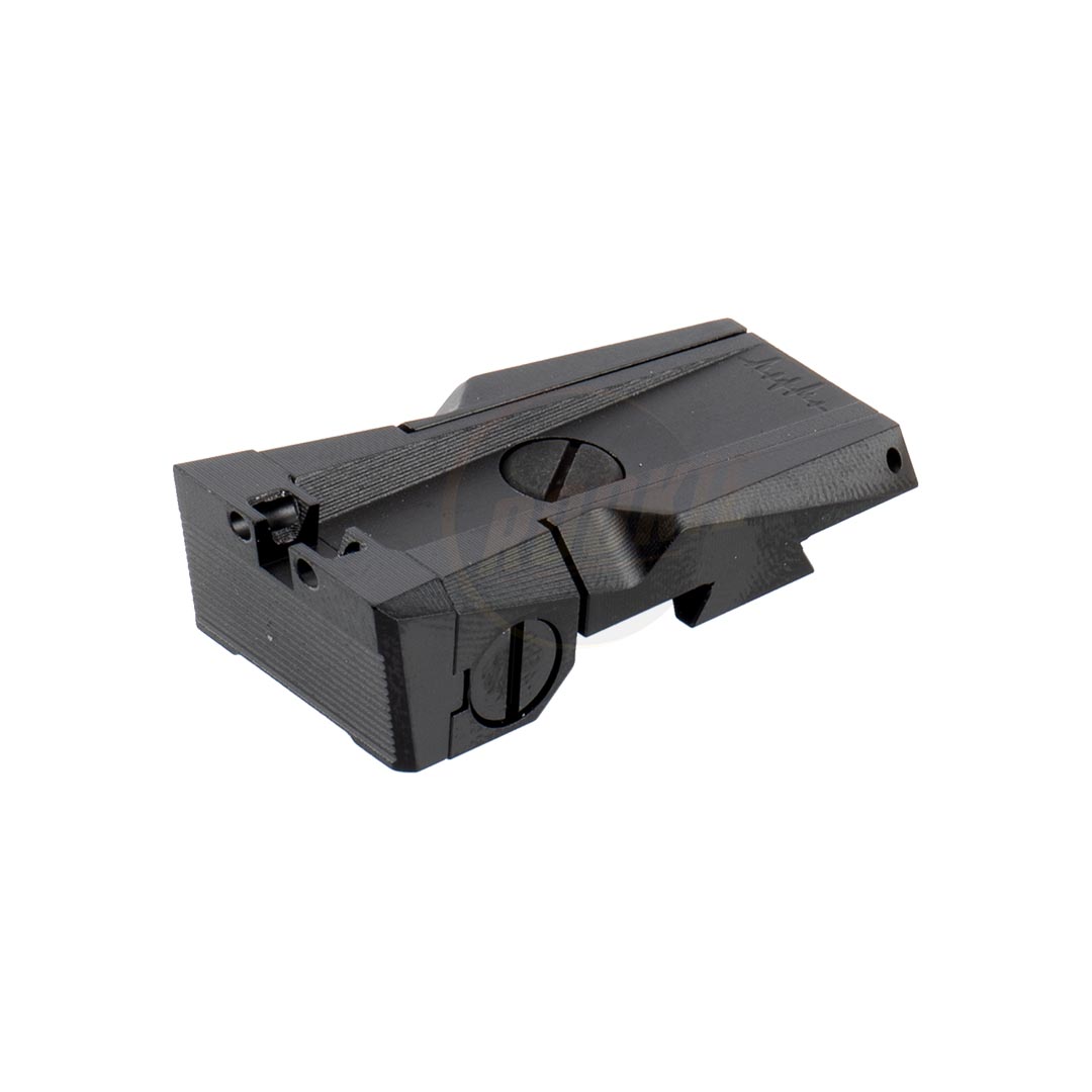 Dr.Black Aluminum Fiber Optic Adjustable Rear Sight for Hi-CAPA 5.1