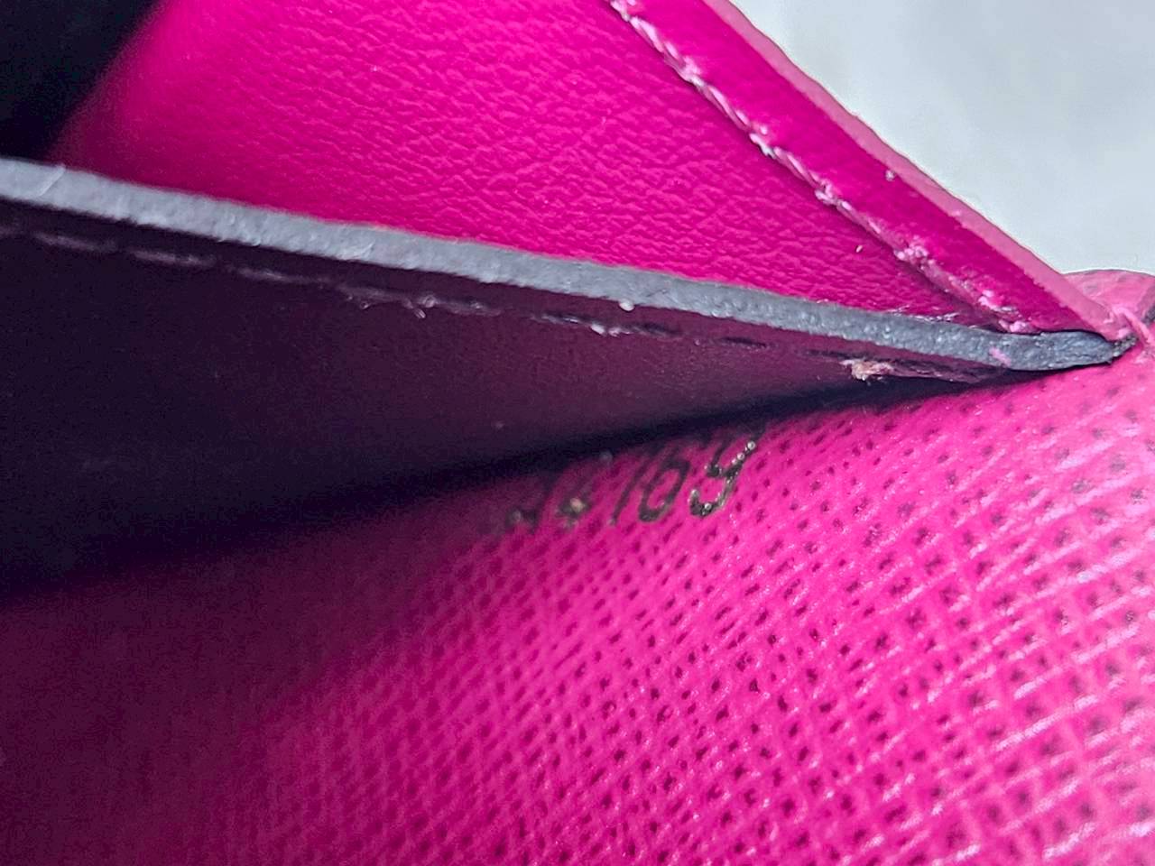 LV Emilie Mono Fuchsia Wallet