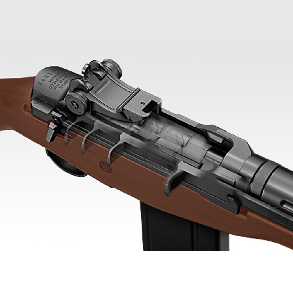 Tokyo Marui US M14 Wood Type Stock - AEG