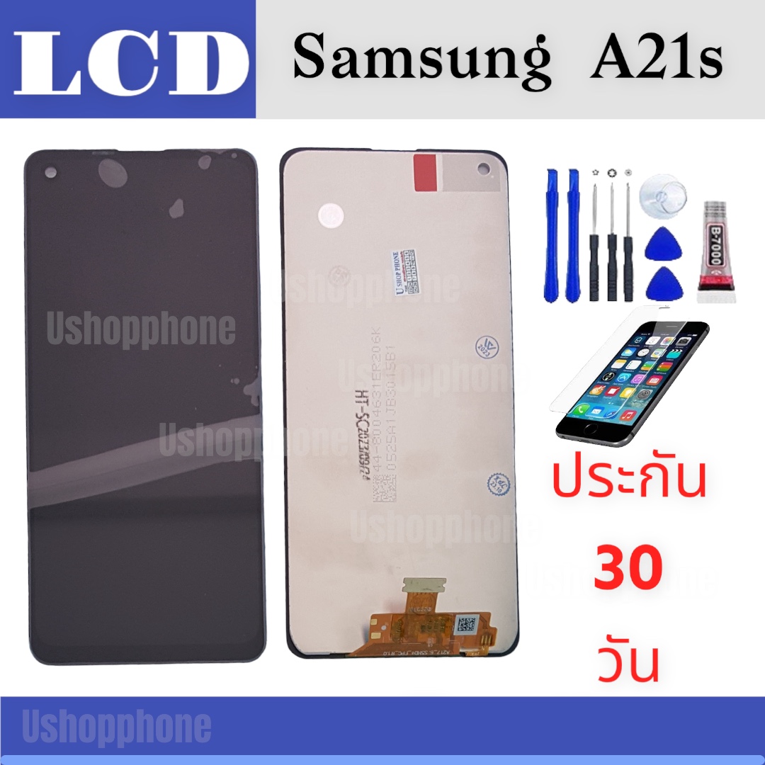 หน้าจอ LCD Display Samsung งานแท้ อะไหล่มือถือ จอพร้อมทัชสกรีน ซัมซุง A21s