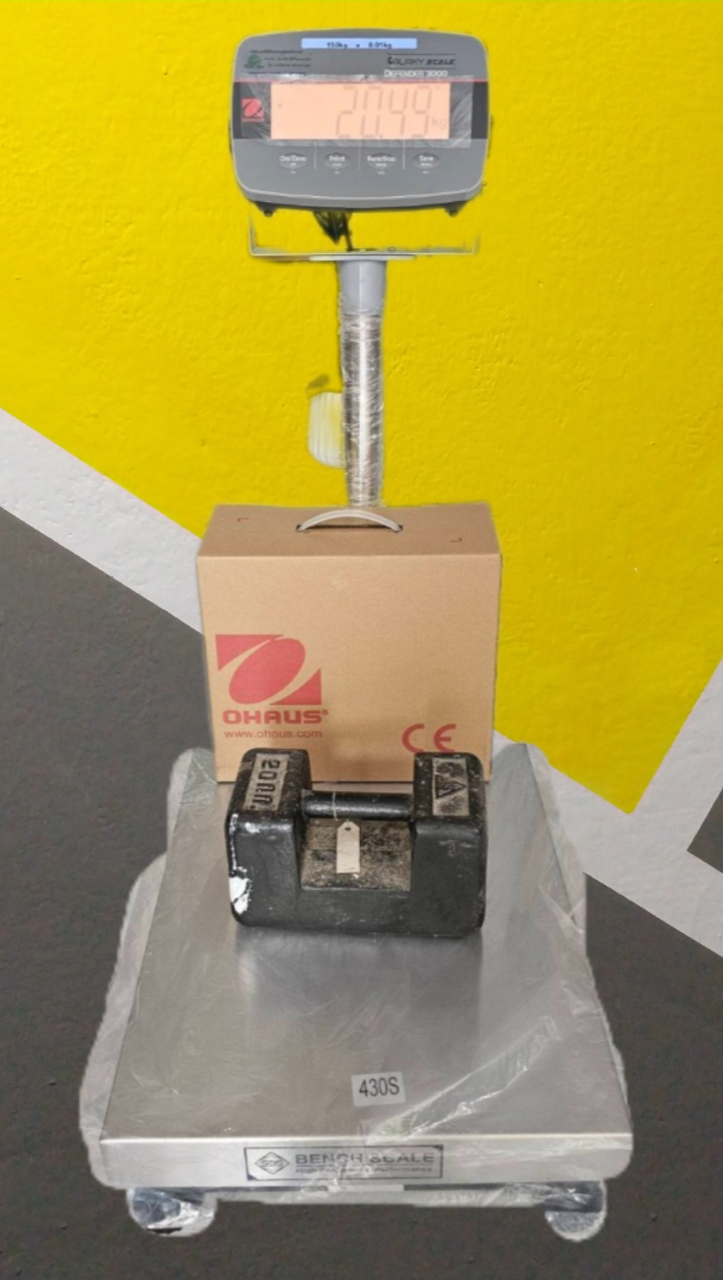 OHAUS เครื่องชั่งตั้งพื้น OHAUS Defender 3000 I-DT33P-4050M
