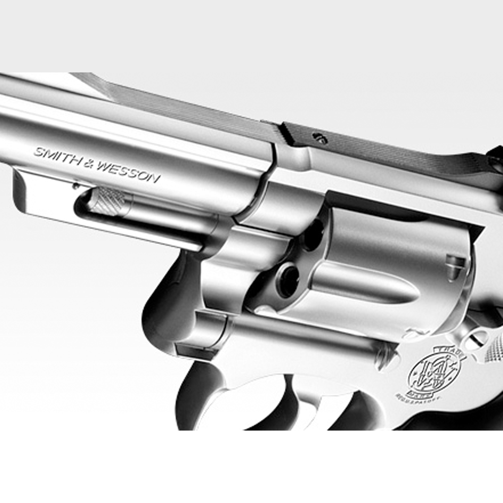Tokyo Marui S&W M66 4 inch Stainless Silver Gas Revolver