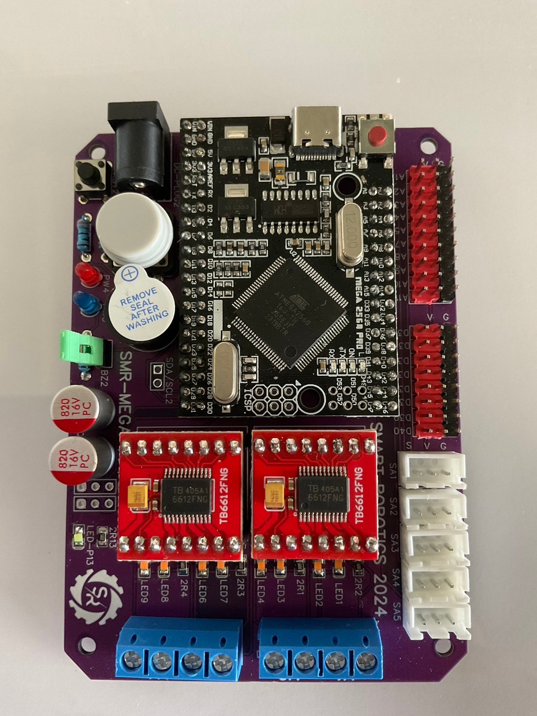 SMR บอร์ดหุ่นยนต์mega pro พร้อมใช้งาน (รวมบอร์ดMaga pro)