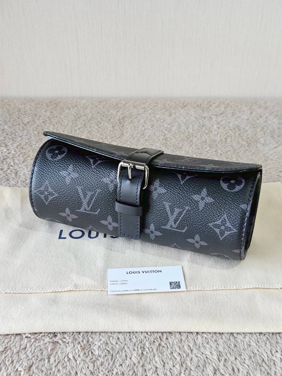 LV 3 Watch Case Mono Eclipse