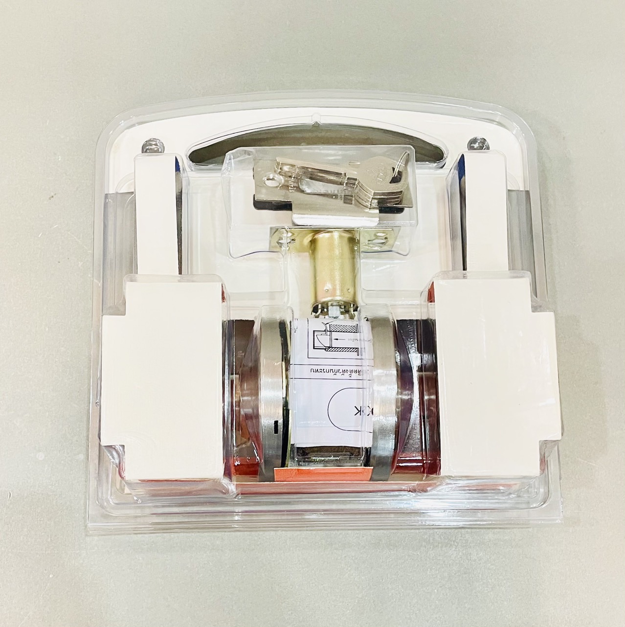 ลูกบิดอัดแผงก้านโยก RMI #RL33SS