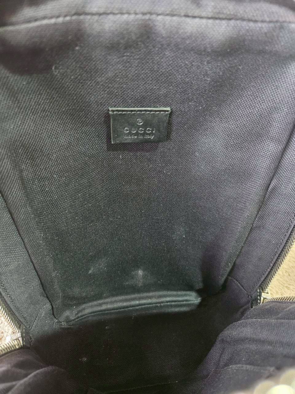Gucci GG Black Sling Backpack