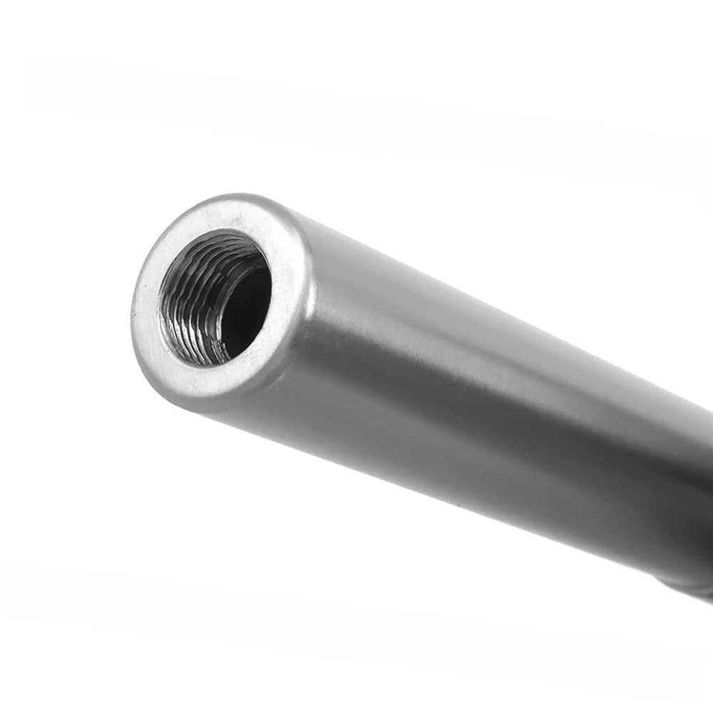 Airsoft Masterpiece .45 ACP STEEL Threaded Fix Outer Barrel for Hi-CAPA 5.1 (Silver)