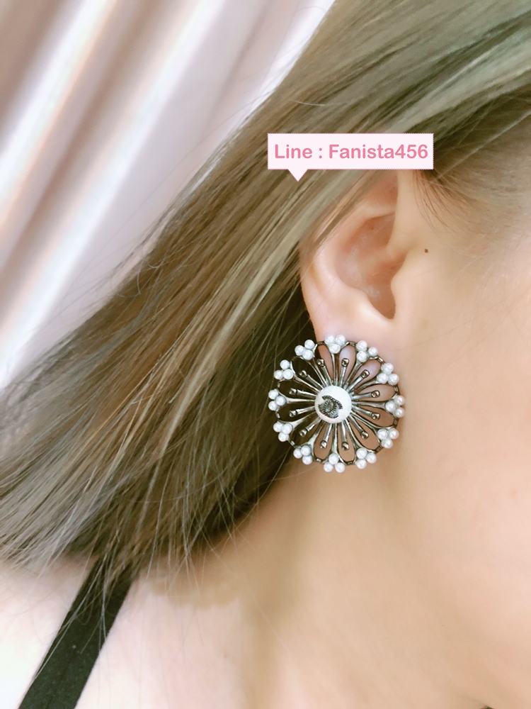 ต่างหูชาแนลมุก Hi End Chanel Earring ต่างหูชาแนล