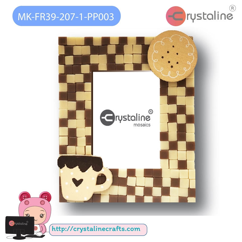 Picture frame kit - Coffee break (size 8x9.5 cm,1pc/pack)