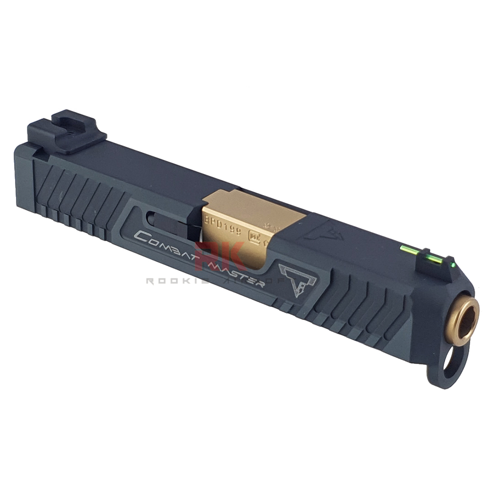 NOVA CNC Aluminum TTI Style G26 Slide Set for Marui G26 (Shiny Black)