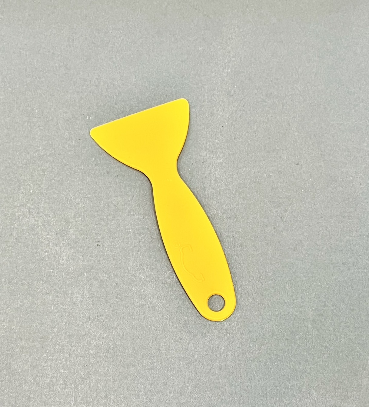 มีดโป้วพลาสติก ด้ามยาว