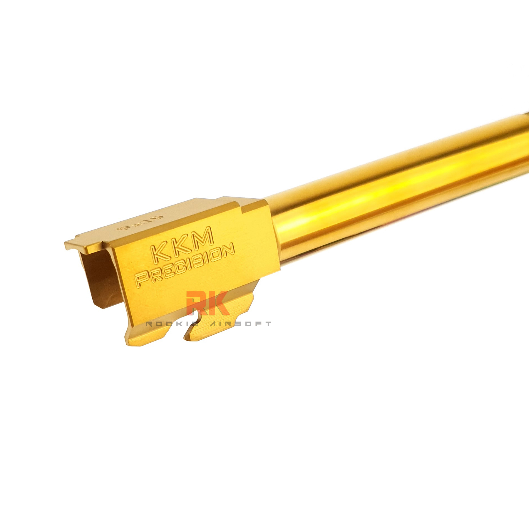 GunsModify KKM Stainless Steel Threaded Barrel Set For TM G17 (Gold Titanium Nitride)