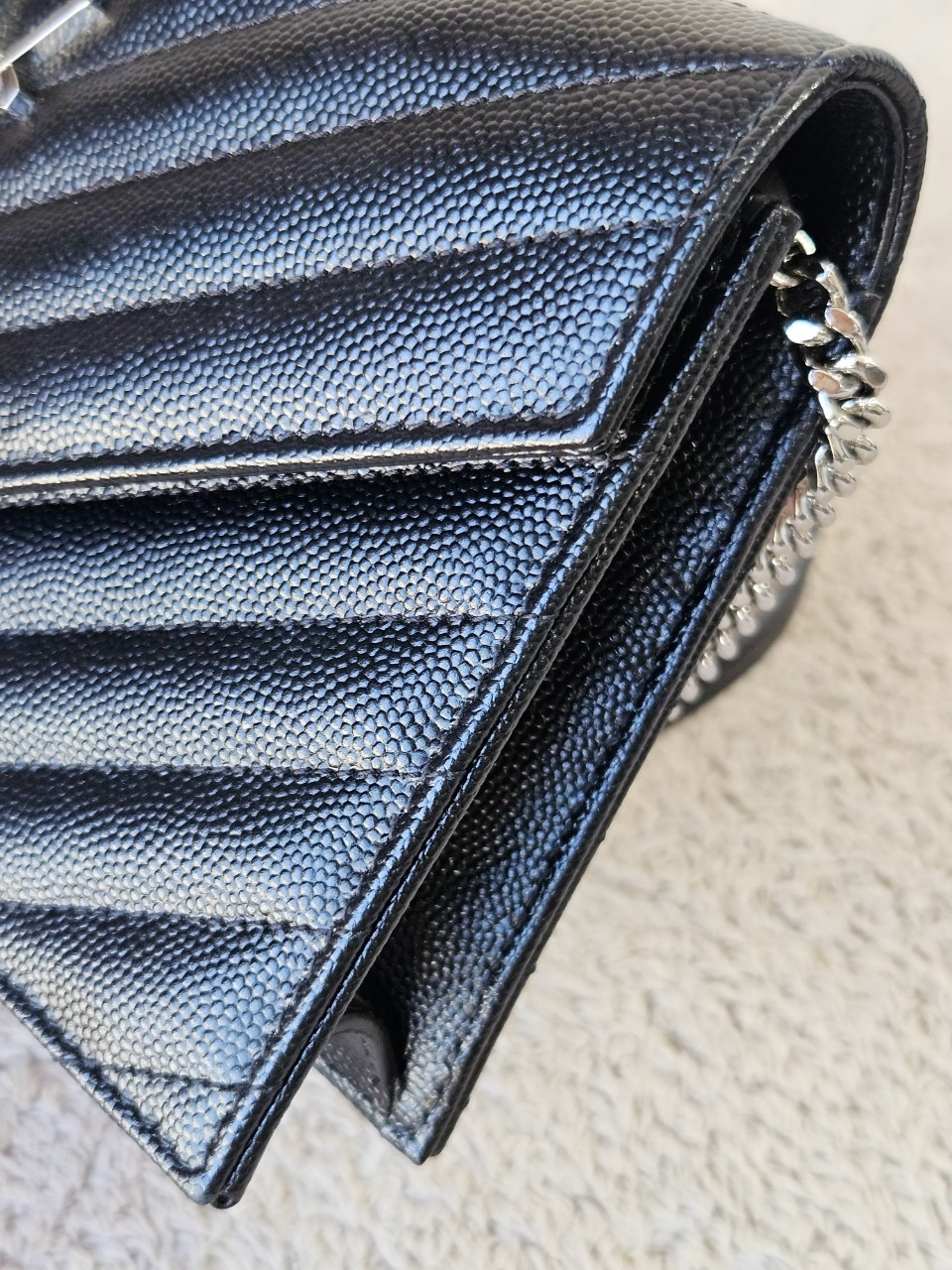 YSL WOC 7.5 สีดำอะไหล่เงิน