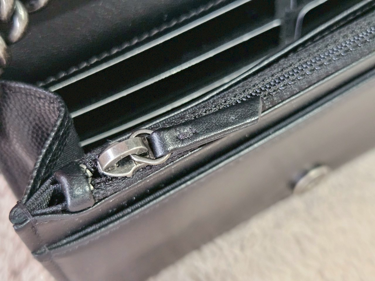 Chanel WOC Boy Cavair