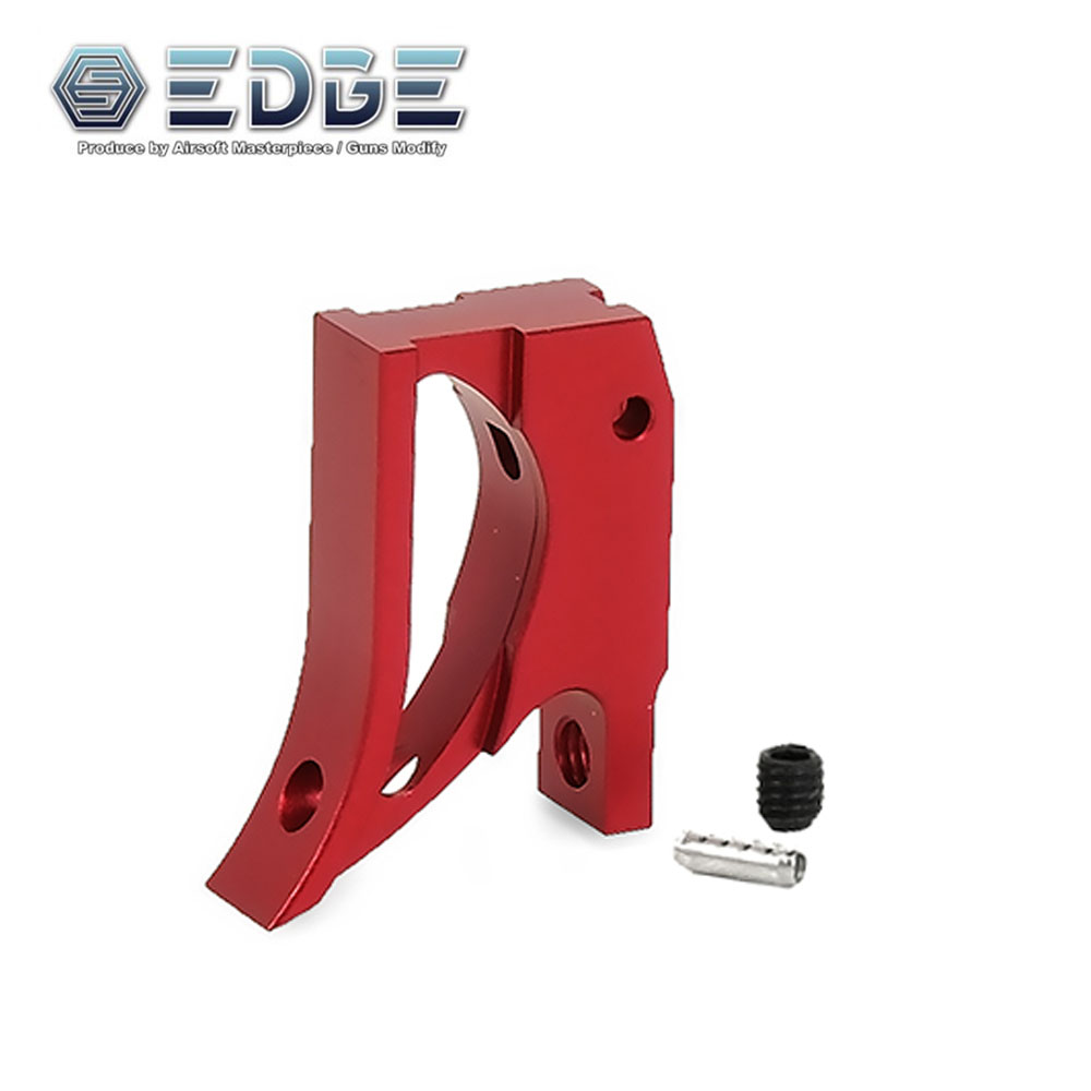 EDGE Custom "T2" Aluminum Trigger for Hi-CAPA / 1911 (Red)