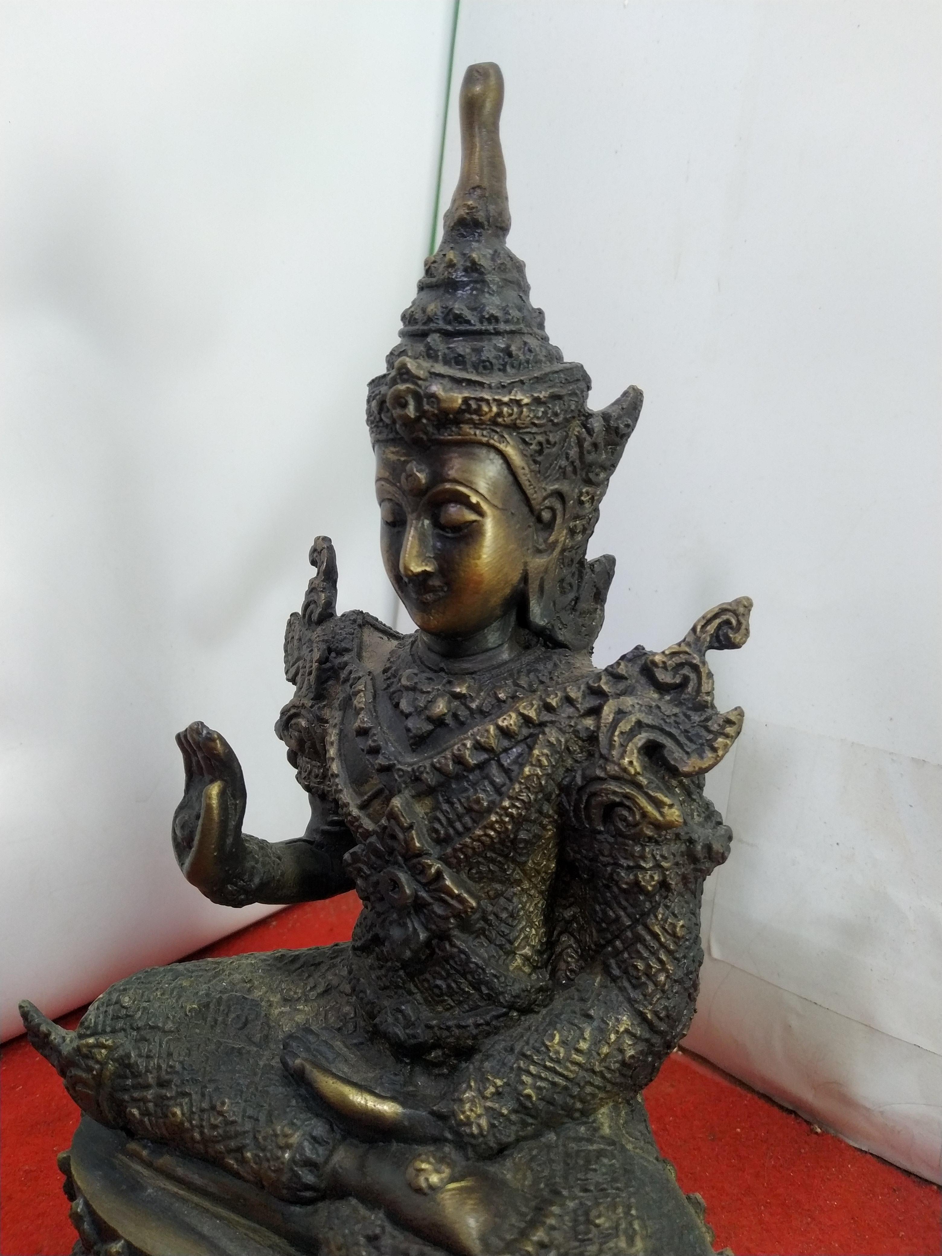 พระพุทธมหาจักรพรรดิ์เศรษฐี หรือ พระศรีอริยเมตไตรย ปางประทานพร หน้าตัก 5 นิ้ว