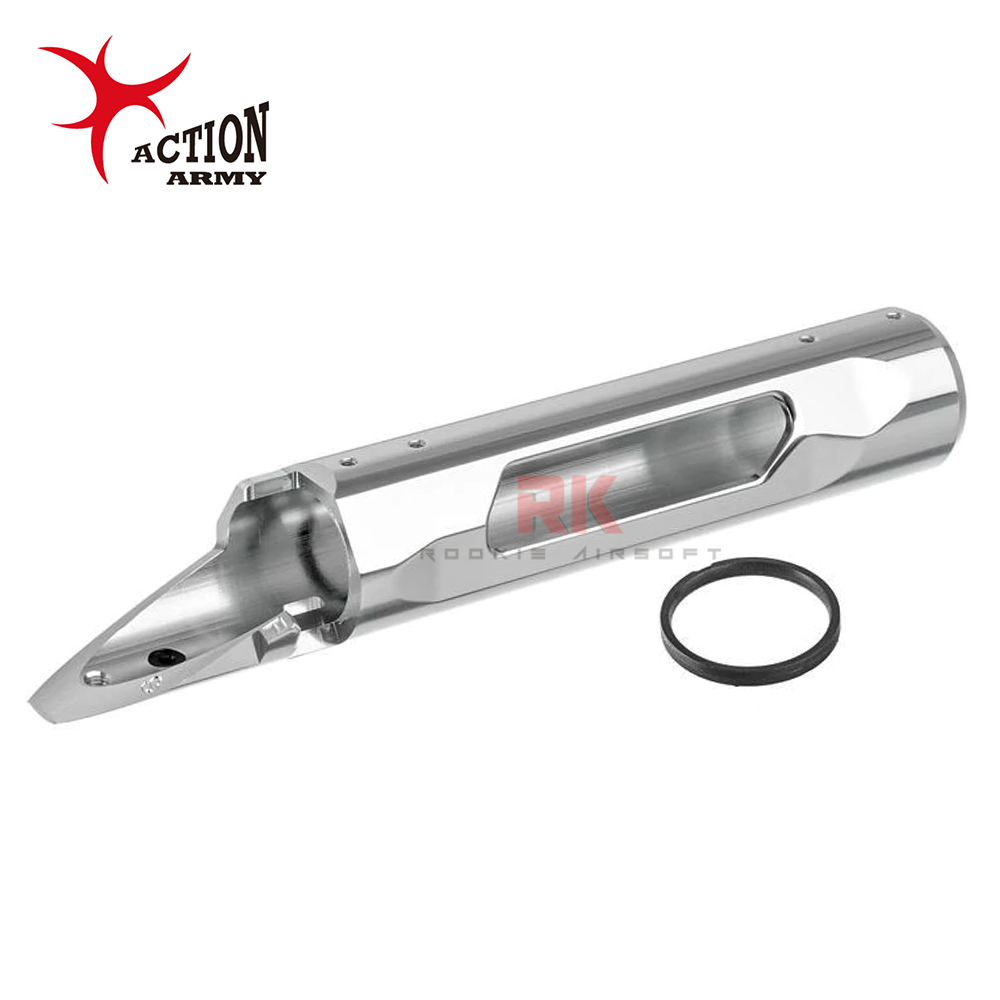 Action Army CNC VSR-10 Right-Hand Tactical Receiver (Silver)