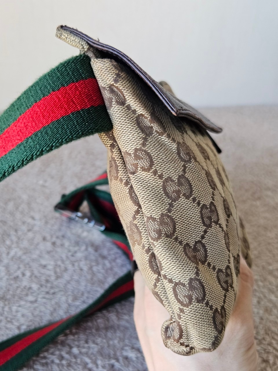 Gucci GG Canvas Beltbag