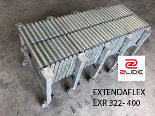 Extendaflex รางลูกกลิ้ง ยืดหดได้ EXR322-4040 spec W40 x L400( max ) x H( 55-85 )