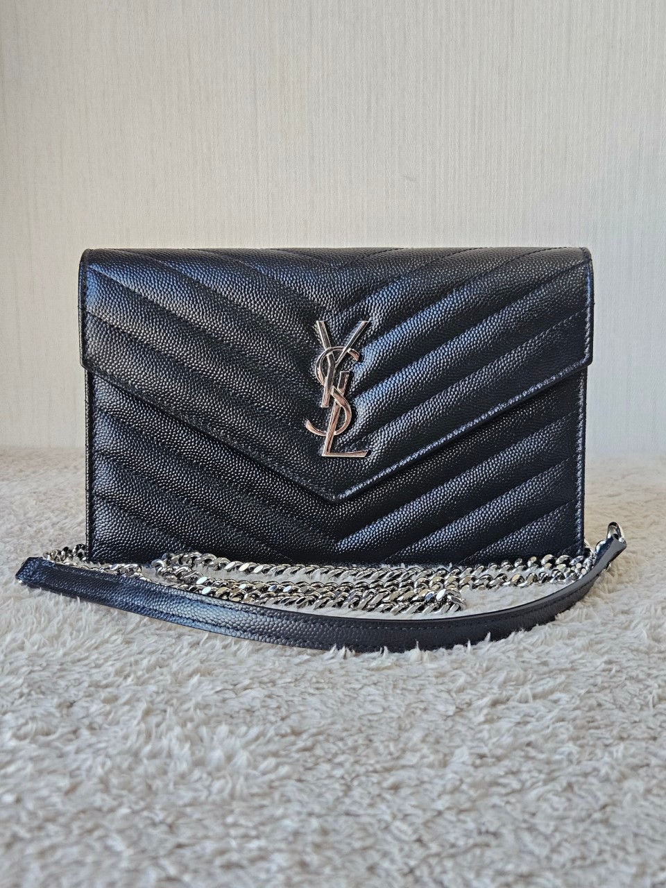 YSL WOC 7.5 สีดำอะไหล่เงิน