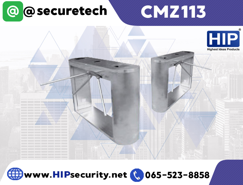 HIP ระบบประตูโรงงาน Turnstile รุ่น CMZ113