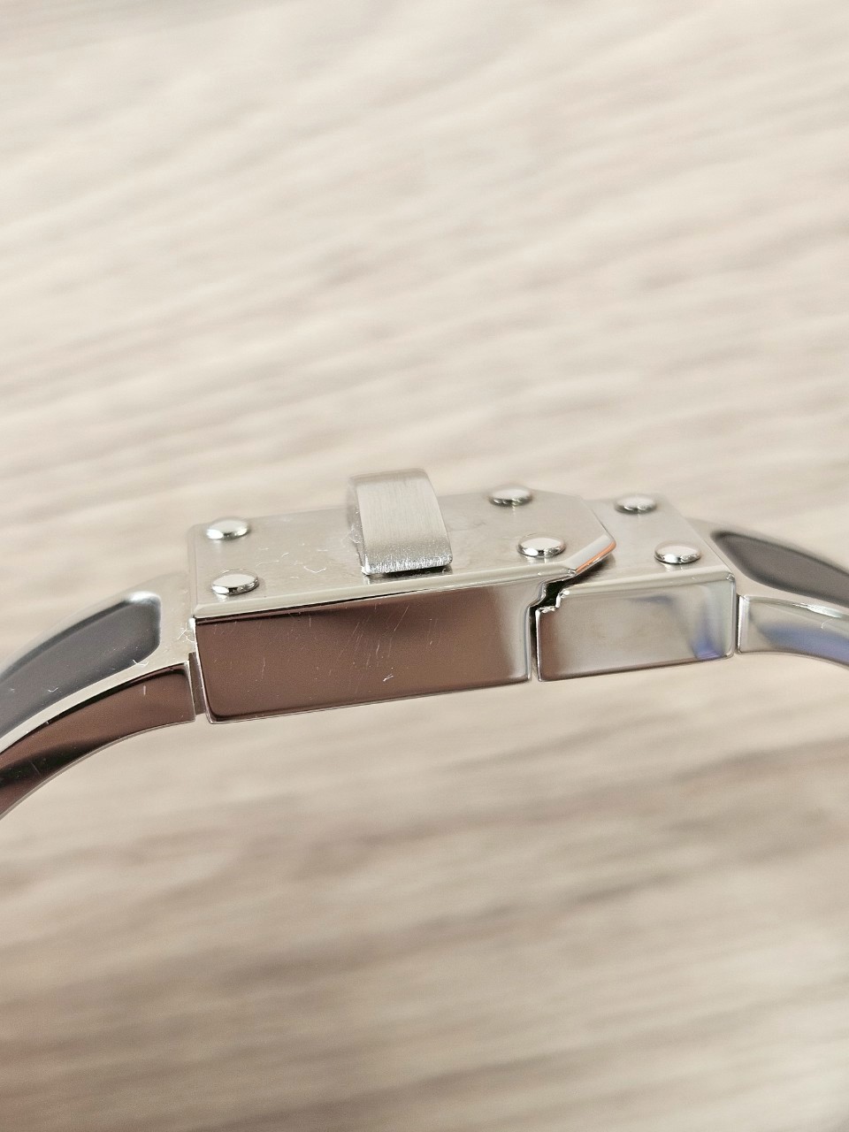 Hermes Clic Kelly bracelet PM ดำ/เงิน