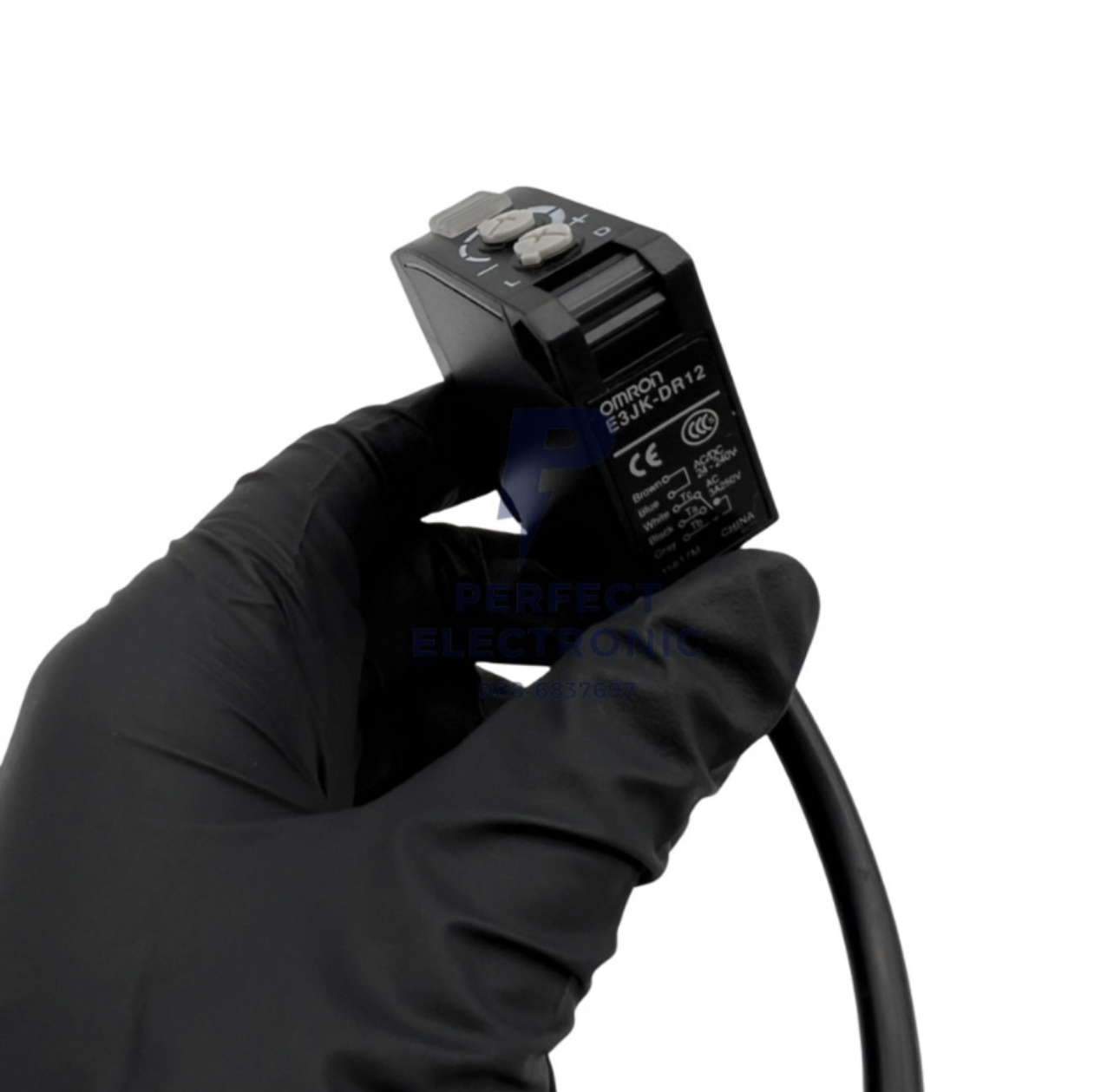 E3JK-DR12-C ยี่ห้อ Omron Photo Electric Switch กำลังไฟ 24V-220V AC/DC มีสินค้าพร้อมส่งในไทย
