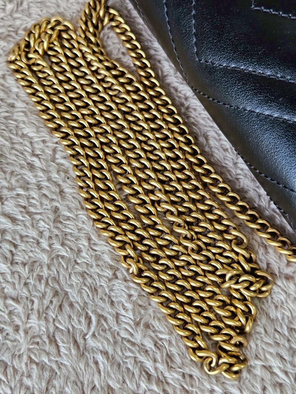 Gucci Marmont Super Mini สีดำ