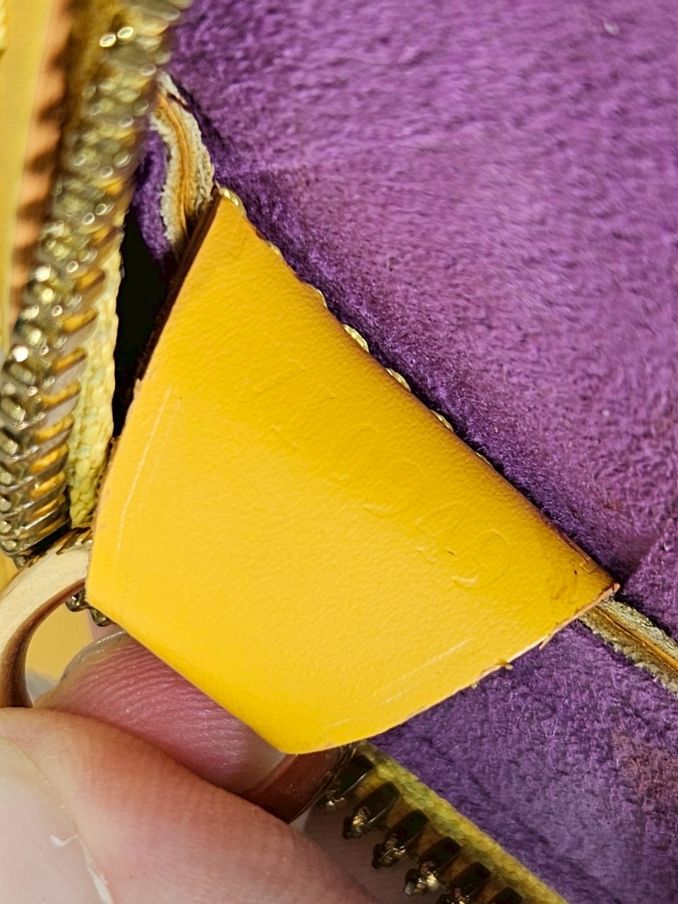 LV Yellow Epi Mabillon Backpack