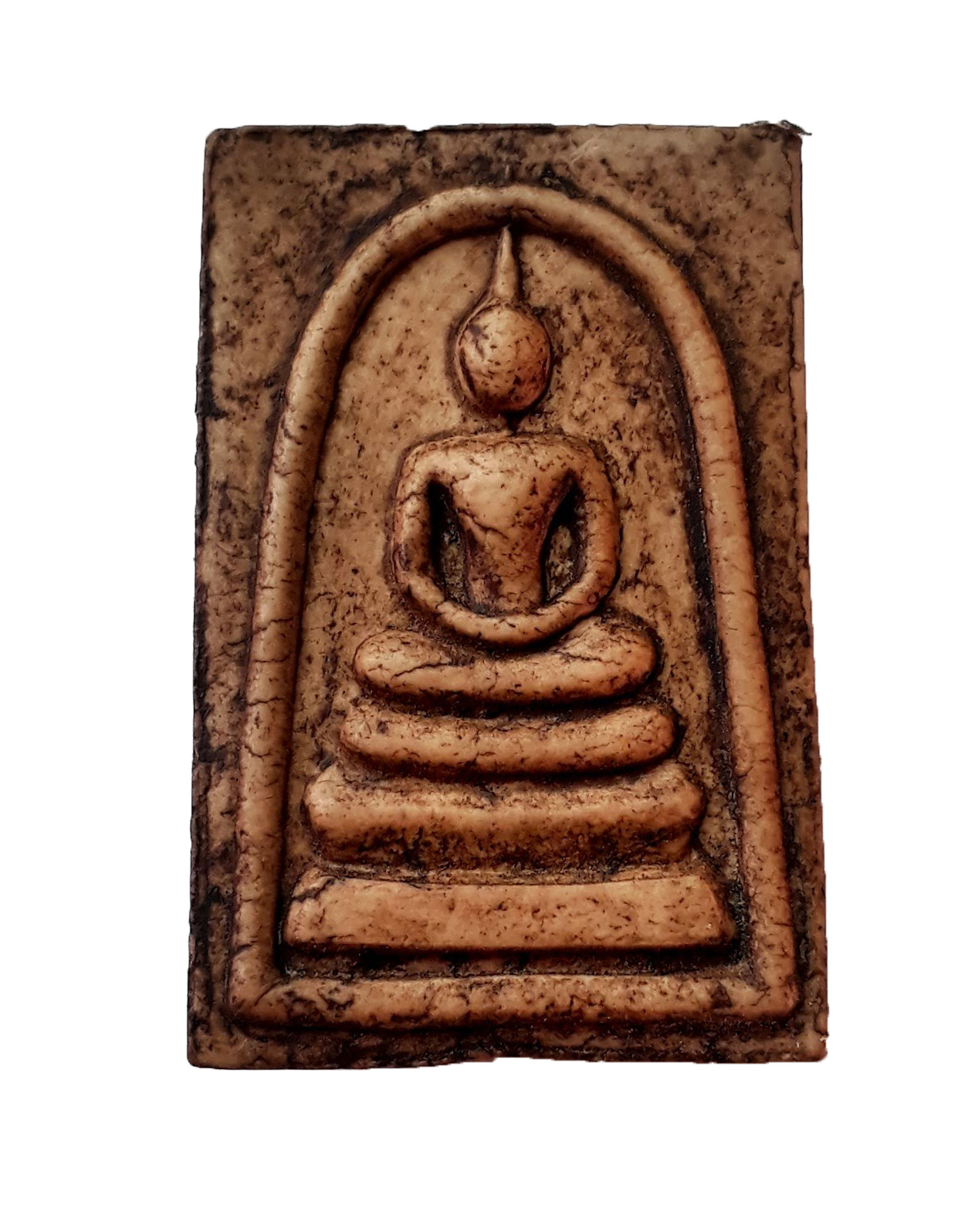 พระผงพุทธคุณ พระสมเด็จ ด้านหลัง สมเด็จโต