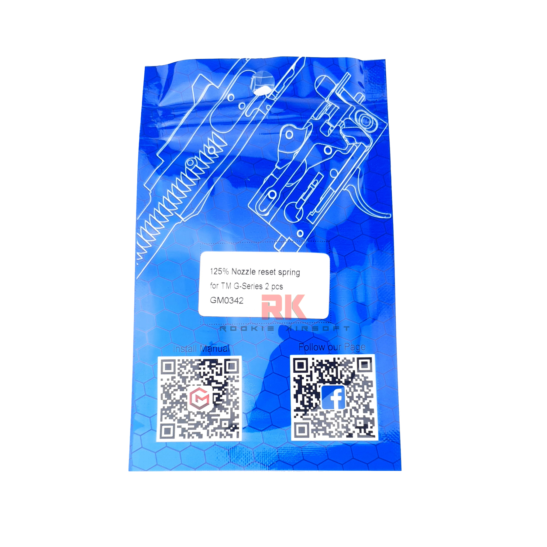 GunsModify 125% Nozzle Spring For TM G-Series (2PCS)