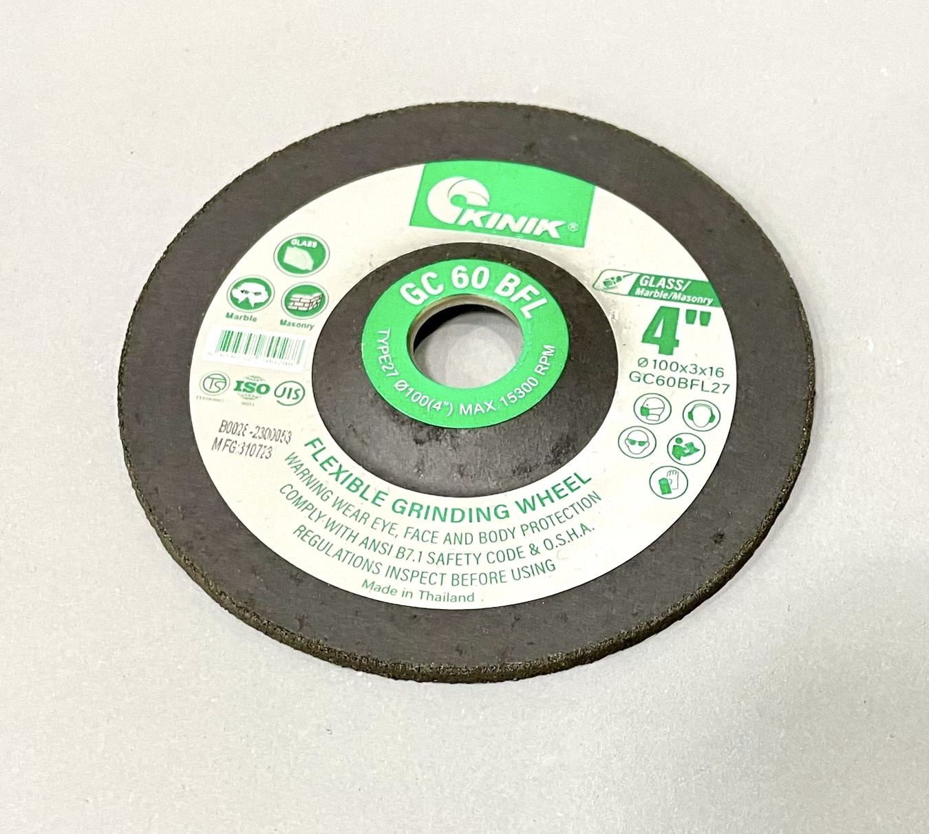 ใบเจียร์หิน-กระจก GC-60 KINIK