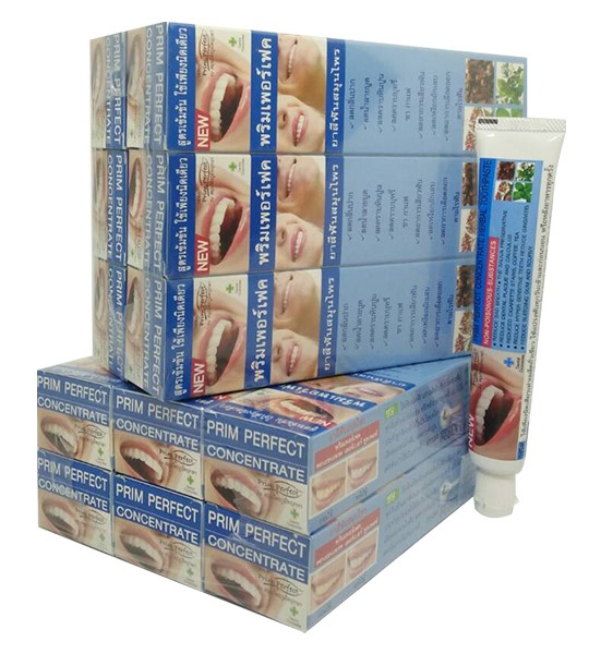 ยาสีฟันพริมเพอร์เฟค50g หลอด