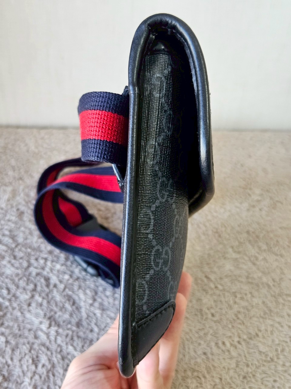 Gucci GG Black Small Beltbag