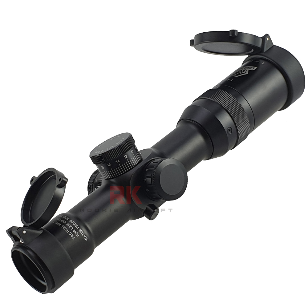 Canis Latrans 1-4x24mm IRF Scope (Black)