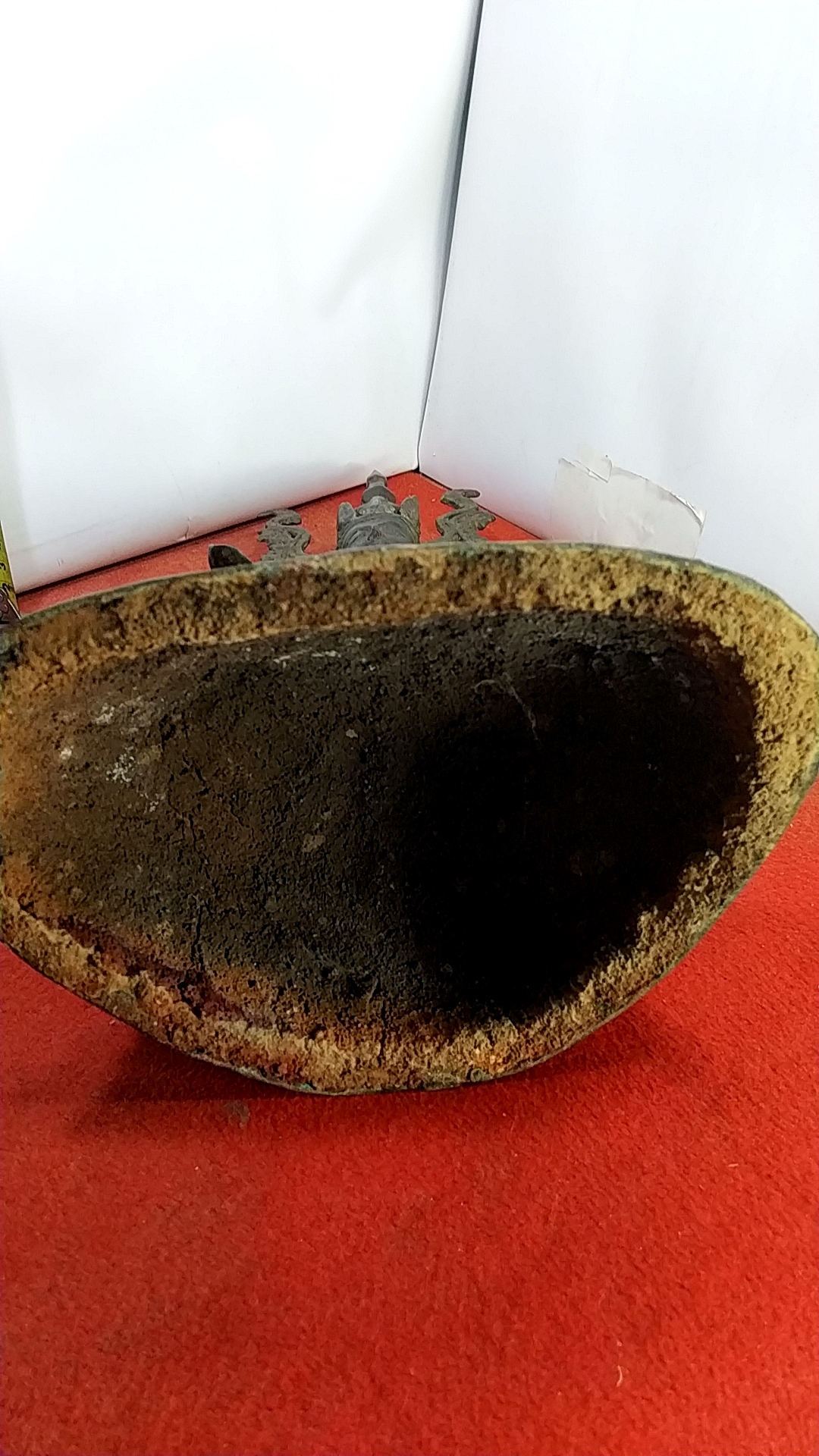 พระบูชา พระเชียงรุ้ง ทรงเครื่อง ฐานกว้าง 8 นิ้ว เนื้อโลหะสำริด